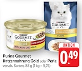 Katzennahrung Gold im Angebot bei E center in Homburg Katzennahrung Gold Angebote von Purina Gourmet bei E center Homburg für 0,49 €