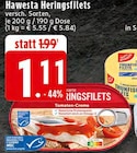 Heringsfilets im Angebot bei EDEKA in Aachen Heringsfilets Angebote von Hawesta bei EDEKA Aachen für 1,11 €