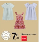 Robe Enfant Fille Bio - TISSAIA dans le catalogue E.Leclerc