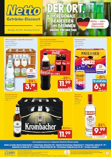 Netto Marken-Discount Prospekt DER ORT, AN DEM DU IMMER AUSGEZEICHNETE PREISE FINDEST. mit 2 Seiten
