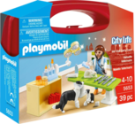 VALISETTE VETERINAIRE - PLAYMOBIL en promo chez Auchan Hypermarché Orléans à 9,99 €
