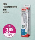 Flaschenbürste 2in1 von NUK im aktuellen V-Markt Prospekt für 3,99 €