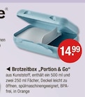 Brotzeitbox "Portion & Go" im aktuellen V-Markt Prospekt für 14,99 €