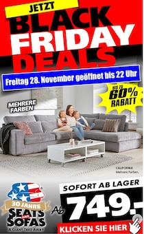 Relaxsessel im aktuellen Seats and Sofas Prospekt (Fürth) Relaxsessel im Seats and Sofas Prospekt "JETZT BLACK FRIDAY DEALS" mit 1 Seiten (Fürth)