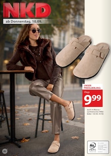 Schuhe im aktuellen NKD Prospekt (Salzgitter) Schuhe im NKD Prospekt "Aktuelle Angebote" mit 18 Seiten (Salzgitter)