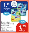 WC Stein Power5 Duftspüler von Domestos im aktuellen budni Prospekt