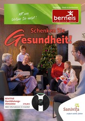 Aktueller berneis natürlich-aktiv  GmbH Sanitätshaus Prospekt in Freital und Umgebung, "Schenken Sie Gesundheit!" mit 6 Seiten, 13.11.2024 - 31.01.2025