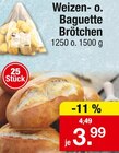 Aktuelles Weizen- o. Baguette Brötchen Angebot bei Zimmermann in Hannover ab 3,99 €