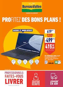 Bureau Vallée Catalogue "Profitez des bons plans !", 8 pages, Aigremont, 17/01/2022 - 29/01/2022 Bureau Vallée Catalogue "Profitez des bons plans !", 8 pages, Aigremont, 17/01/2022 - 29/01/2022