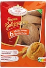 Unsere Goldstücke Mehrkorn-Brötchen im Angebot bei EDEKA in Dülmen Unsere Goldstücke Mehrkorn-Brötchen Angebote von Coppenrath & Wiese bei EDEKA Dülmen für 1,49 €