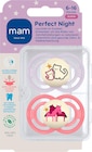 Schnuller Perfect Night Silikon, lia/rose, 6-16 Monate bei dm-drogerie markt im Bernau Prospekt für 9,45 €