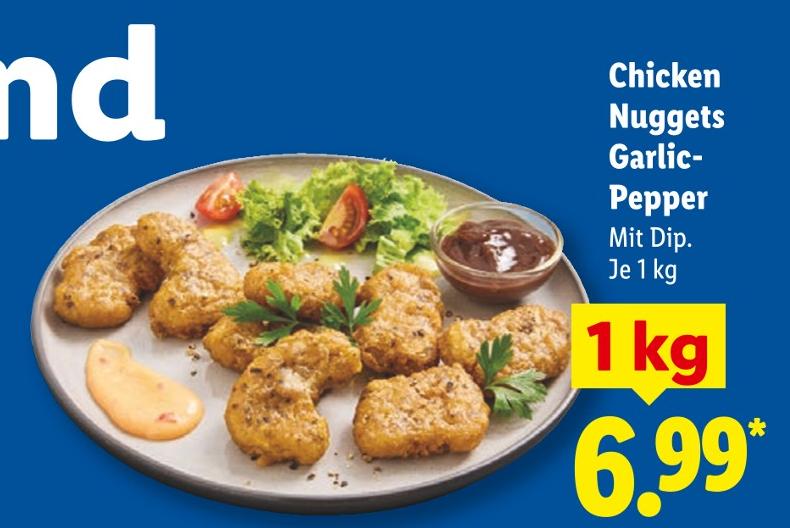 Chicken Nuggets Garlic-Pepper