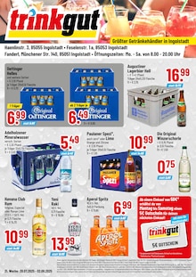Rum im Trinkgut Prospekt "Größter Getränkehändler in Ingolstadt" mit 4 Seiten (Ingolstadt)