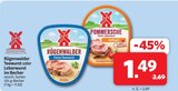 Feine Teewurst Angebote von Rügenwalder Mühle bei Markant Nordwest Bremerhaven für 1,49 €
