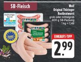 Aktuelle Bratwurst Angebote bei E center in Dresden Aktuelles Original Thüringer Rostbratwurst Angebot bei E center in Dresden ab 2,99 €
