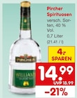 Spirituosen im Angebot bei Netto Marken-Discount in Trier Spirituosen Angebote von Pircher bei Netto Marken-Discount Trier für 14,99 €