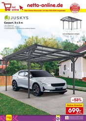 Carport im Netto Marken-Discount Prospekt in Kerpen Aktueller Netto Marken-Discount Prospekt mit Carport, "Aktuelle Angebote", Seite 67