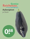 Auberginen im V-Markt Prospekt Auberginen von Reichenau im aktuellen V-Markt Prospekt für 0,88 €