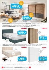 Schlafzimmer im XXXLutz Möbelhäuser Prospekt in Duisburg Aktueller XXXLutz Möbelhäuser Prospekt mit Schlafzimmer, "junges wohnen.", Seite 12