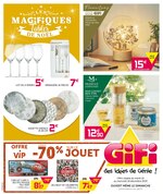 Catalogue Gifi "Les magifiques tables de Noël", 32 pages, à Vaujours, 10/12/2019 - 18/12/2019 Prospectus Gifi "Les magifiques tables de Noël", 32 pages, à Vaujours, 10/12/2019 - 18/12/2019