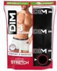Boxers homme "Coton stretch" - DIM en promo chez Carrefour Nîmes à 14,99 €