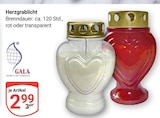 Aktuelle Pflege Angebote bei GLOBUS in Mannheim Aktuelles Herzgrablicht rot Angebot bei GLOBUS in Mannheim ab 2,99 €