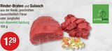 Rinder-Braten und Gulasch von Alpenrind Salzburg im aktuellen V-Markt Prospekt für 1,29 €