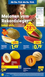 Melone im Lidl Prospekt "LIDL LOHNT SICH" auf Seite 66