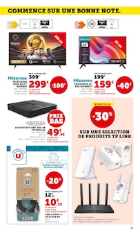 Promo Smart Tv dans le catalogue Hyper U du moment à la page 81