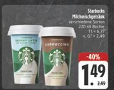 Skinny Latte Angebote von Starbucks bei E center Ansbach für 1,49 €