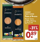 Linguine Al Bronzo von Gourmet Finest Cuisine für 0,89 € bei ALDI SÜD im Angebot Linguine Al Bronzo von Gourmet Finest Cuisine im aktuellen ALDI SÜD Prospekt