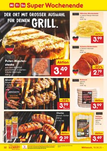Grillfleisch im aktuellen Netto Marken-Discount Prospekt (Düsseldorf) Grillfleisch im Netto Marken-Discount Prospekt "Aktuelle Angebote" mit 59 Seiten (Düsseldorf)