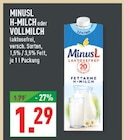 H-MILCH im Angebot bei Marktkauf in Neuss H-MILCH Angebote von MinusL bei Marktkauf Neuss für 1,29 €