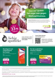 mea - meine apotheke Prospekt für Lehrte mit 4 Seiten mea - meine apotheke Prospekt für Lehrte: "Unsere Dezember-Angebote", 4 Seiten, 01.12.2023 - 31.12.2023