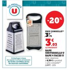 Râpe universelle - U dans le catalogue Super U