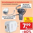 Schnell-Ladegerät mit Aufrollautomatik Angebote bei Netto Marken-Discount Hamburg für 7,99 €