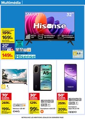 Smartphone Angebote im Prospekt "PETIT-DÉJEUNER" von Carrefour Smartphone Angebote im Prospekt "PETIT-DÉJEUNER" von Carrefour auf Seite 62