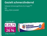 Schmerzgel forte 23,2 mg/g Angebot in Albertshofen Schmerzgel forte 23,2 mg/g im aktuellen Prospekt bei mea - meine apotheke in Albertshofen