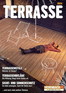 Hornbach Ahrensfelde Prospekt "TERRASSE 2024" mit 54 Seiten