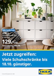 Der aktuelle IKEA Prospekt Jetzt zugreifen: Viele Schuhschränke bis 18.10. günstiger.