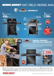 Aktueller Möbel Borst Prospekt mit Gasgrill, "GARTENMÖBELMarkt", Seite 10