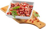 REWE - Serrano-Schinkenwürfel Angebot im Prospekt Serrano-Schinkenwürfel bei REWE im Prospekt "" für 2,19 €