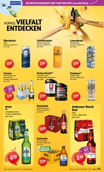 Bier im Getränke Hoffmann Prospekt "Aktuelle Angebote" mit 9 Seiten (Detmold)