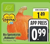 Bio-Speisekürbis „Hokkaido“ im Angebot bei EDEKA in Memmingen Bio-Speisekürbis „Hokkaido“ Angebote bei EDEKA Memmingen für 0,99 €