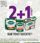 2+1 offert sur tout Société - Société en promo chez Intermarché Hyper 2+1 offert sur tout Société - Société dans le catalogue Intermarché Hyper