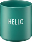 dm-drogerie markt Bad Bentheim - Lieblingsbecher aus Porzellan "HELLO", dunkelgrün (300 ml) Angebot im Prospekt Lieblingsbecher aus Porzellan "HELLO", dunkelgrün (300 ml) bei dm-drogerie markt im Bad Bentheim Prospekt für 19,95 €