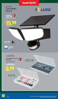 Promo Projecteur dans le catalogue Lidl du moment à la page 6