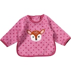 Lätzchen mit Ärmel & Tier-Motiv, rosa bei dm-drogerie markt im Karben Prospekt für 7,90 €