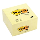 Post-it - Bloc Cube - 450 feuilles - 76 x 76 mm - jaune pastel - Post-it en promo chez Bureau Vallée Post-it - Bloc Cube - 450 feuilles - 76 x 76 mm - jaune pastel - Post-it dans le catalogue Bureau Vallée