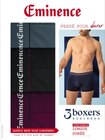 Boxers homme "business" - EMINENCE en promo chez Carrefour Noisy-le-Grand à 17,39 €